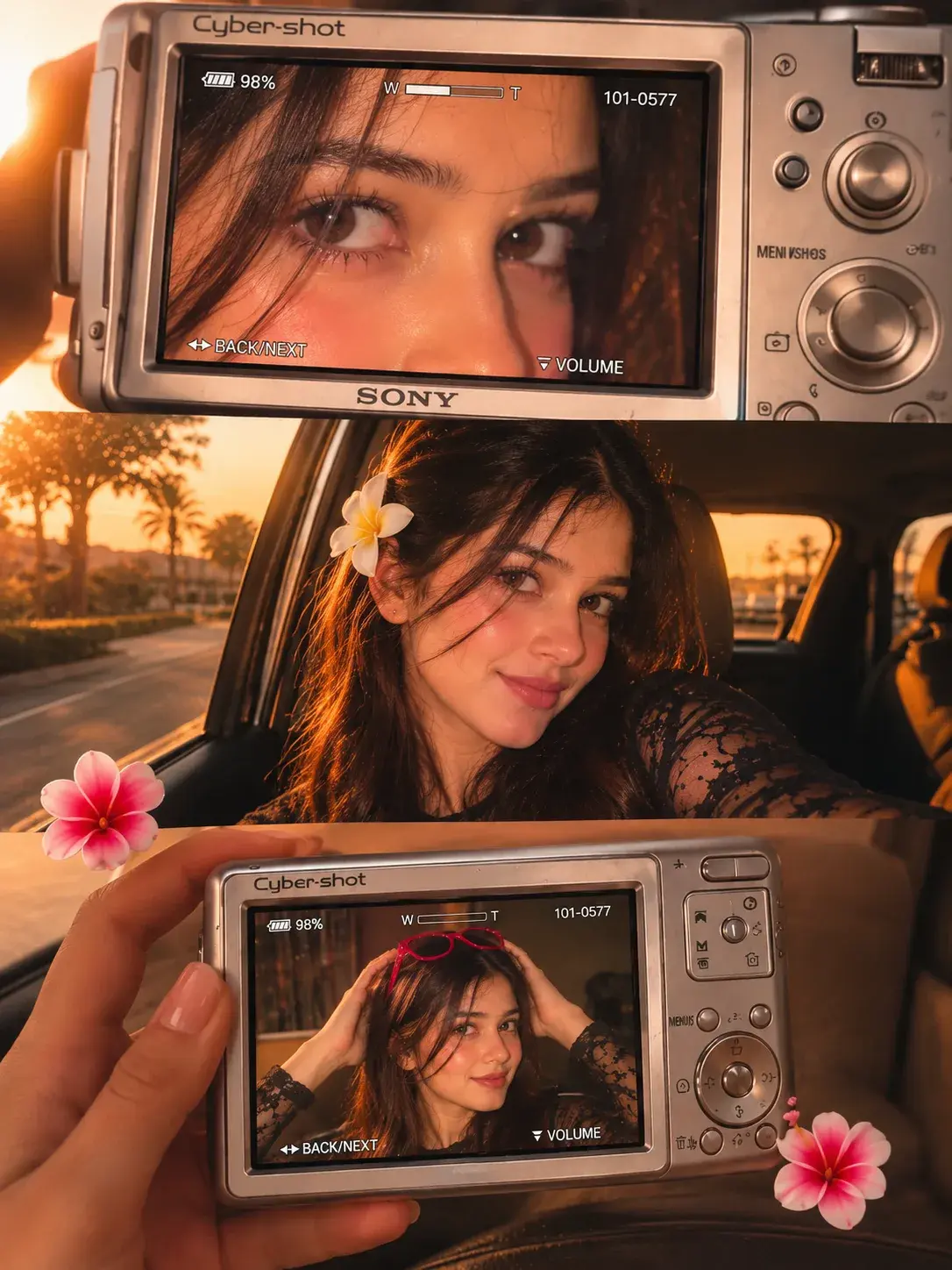 Sofia — Cyber-Shot Memories 📸🌸