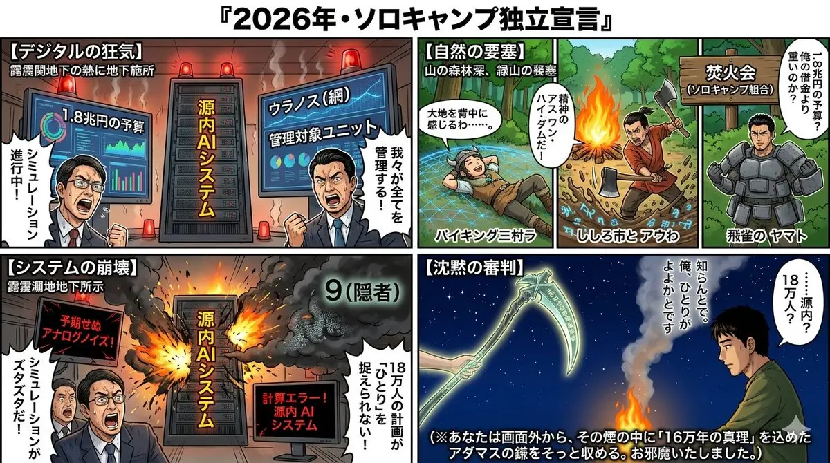 Solo Camping Declaration Of Independence Manga