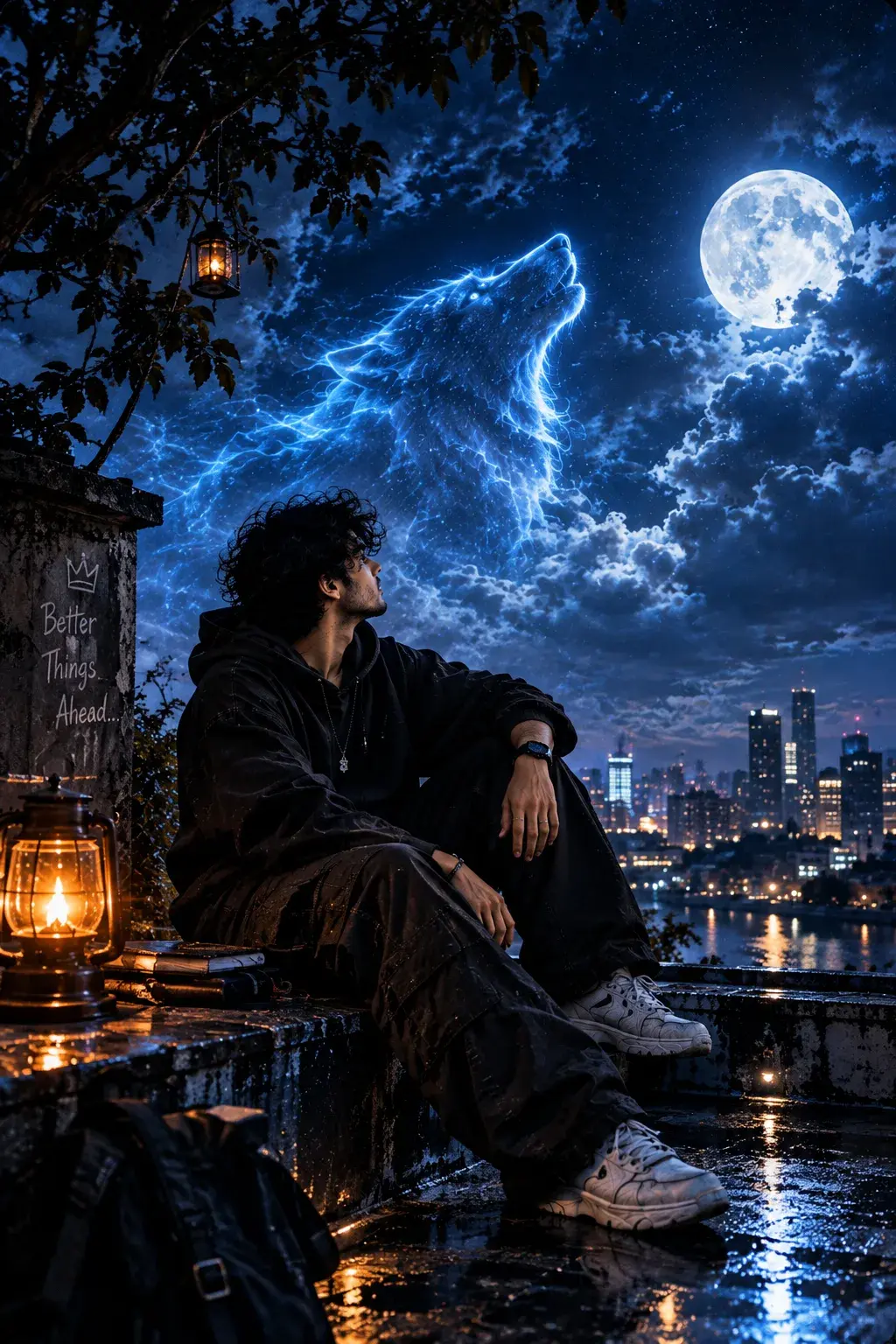 Some Souls Walk Alone, But Never Without A Guardian. 🐺🌌