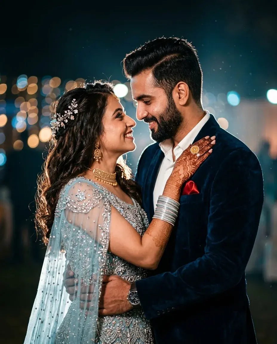 South Indian Couple Potrait