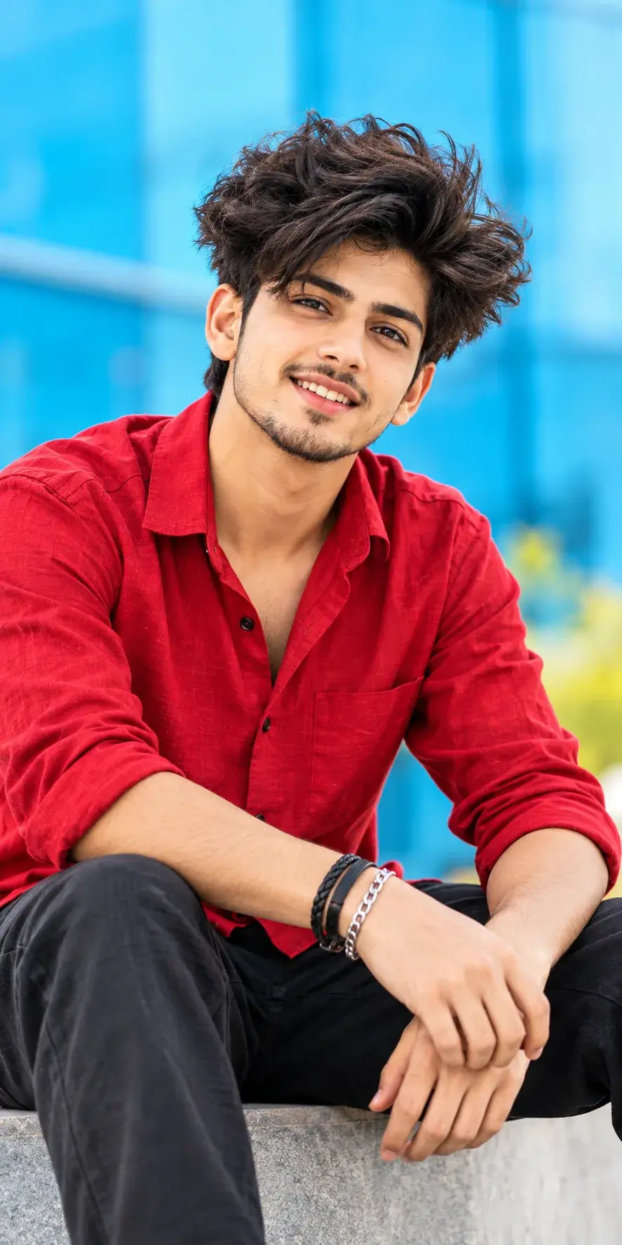 Stylish Boy Red Shirt Look ❤️‍🔥 | Men's Fashion 2026
