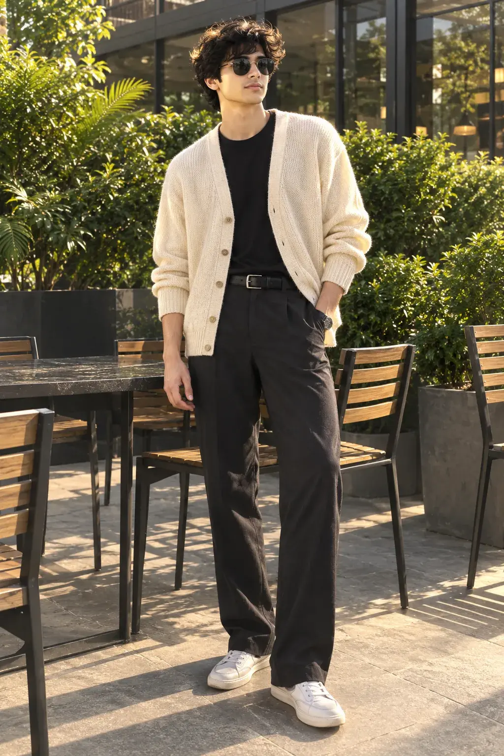 Sunlit Minimalism — Contemporary Cardigan Street Editorial.