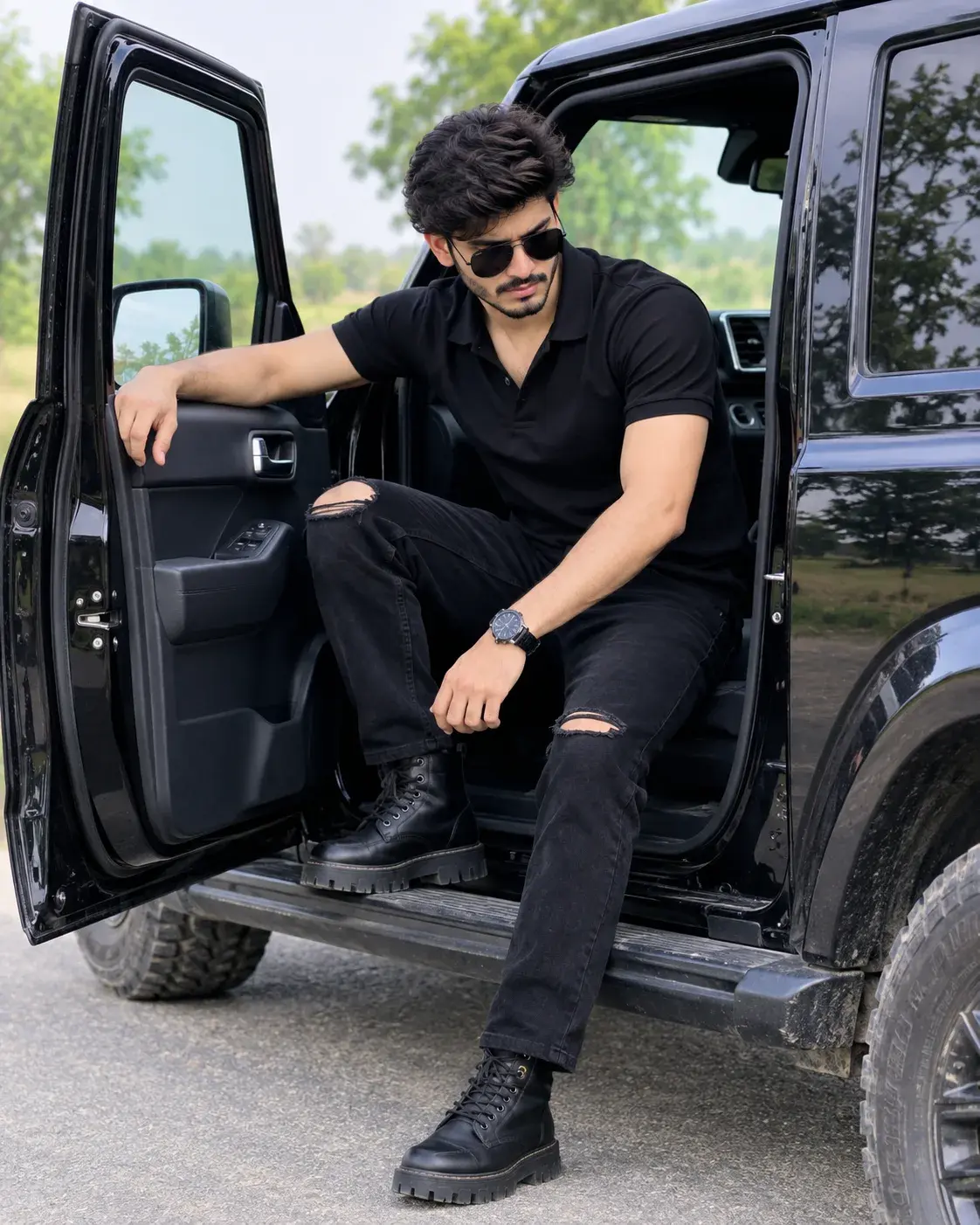 Suv Lifestyle Portrait Prompt