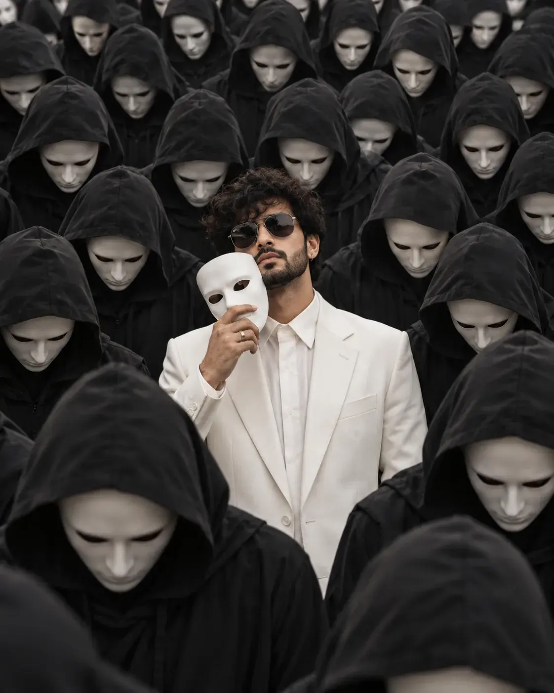 The Man Among Masks