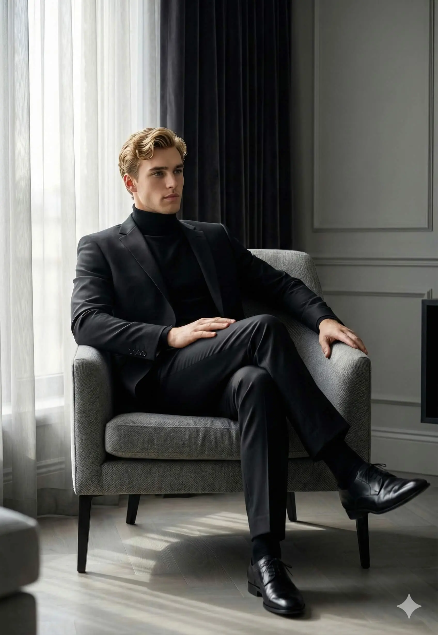 The Turtleneck Suit