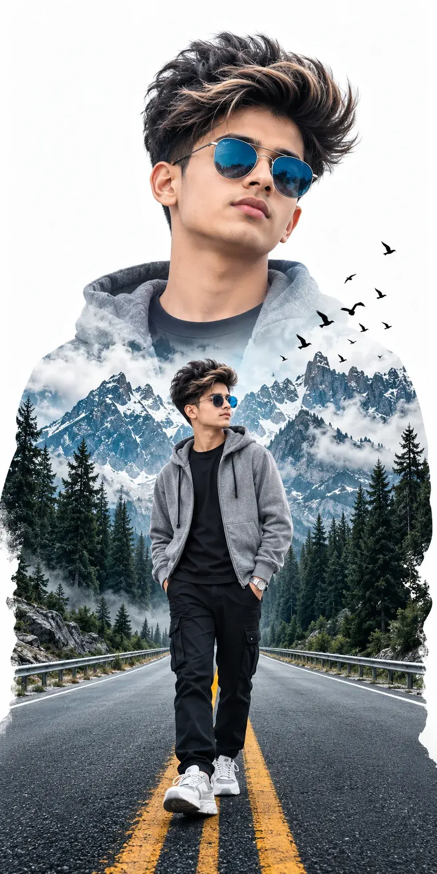 This Double Exposure Photo Edit Is Insane