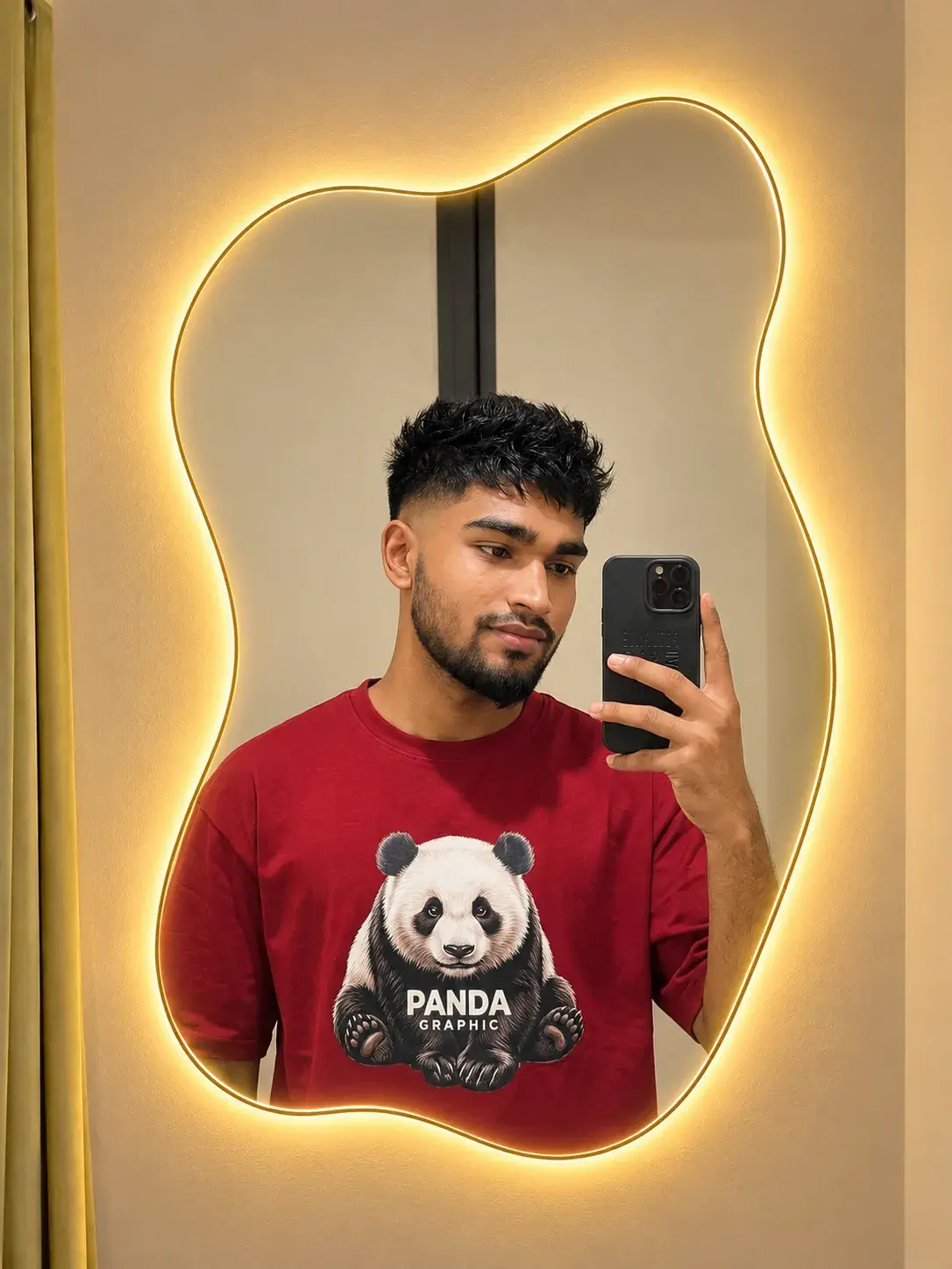 Transform The Uploaded Mirror Selfiie