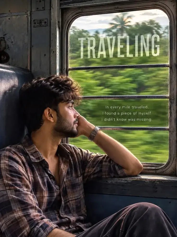 🚆🌿✨ Traveling Through Memories | Cinematic Train Journey 📸🤎
