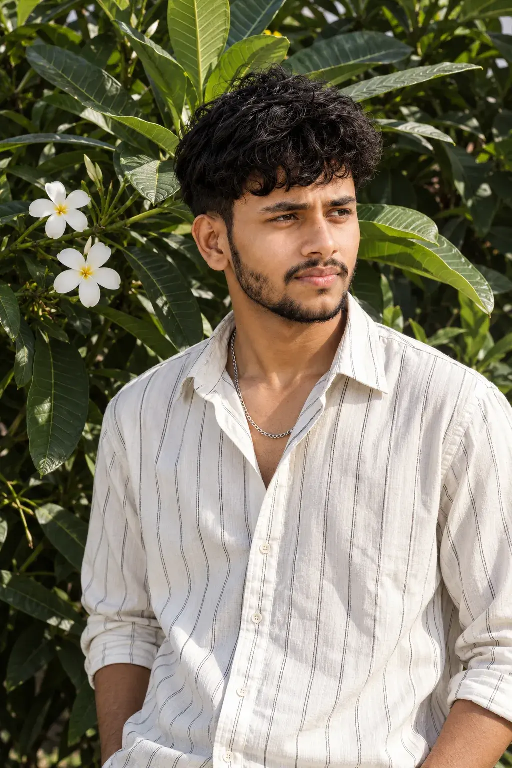 Tropical Garden Portrait