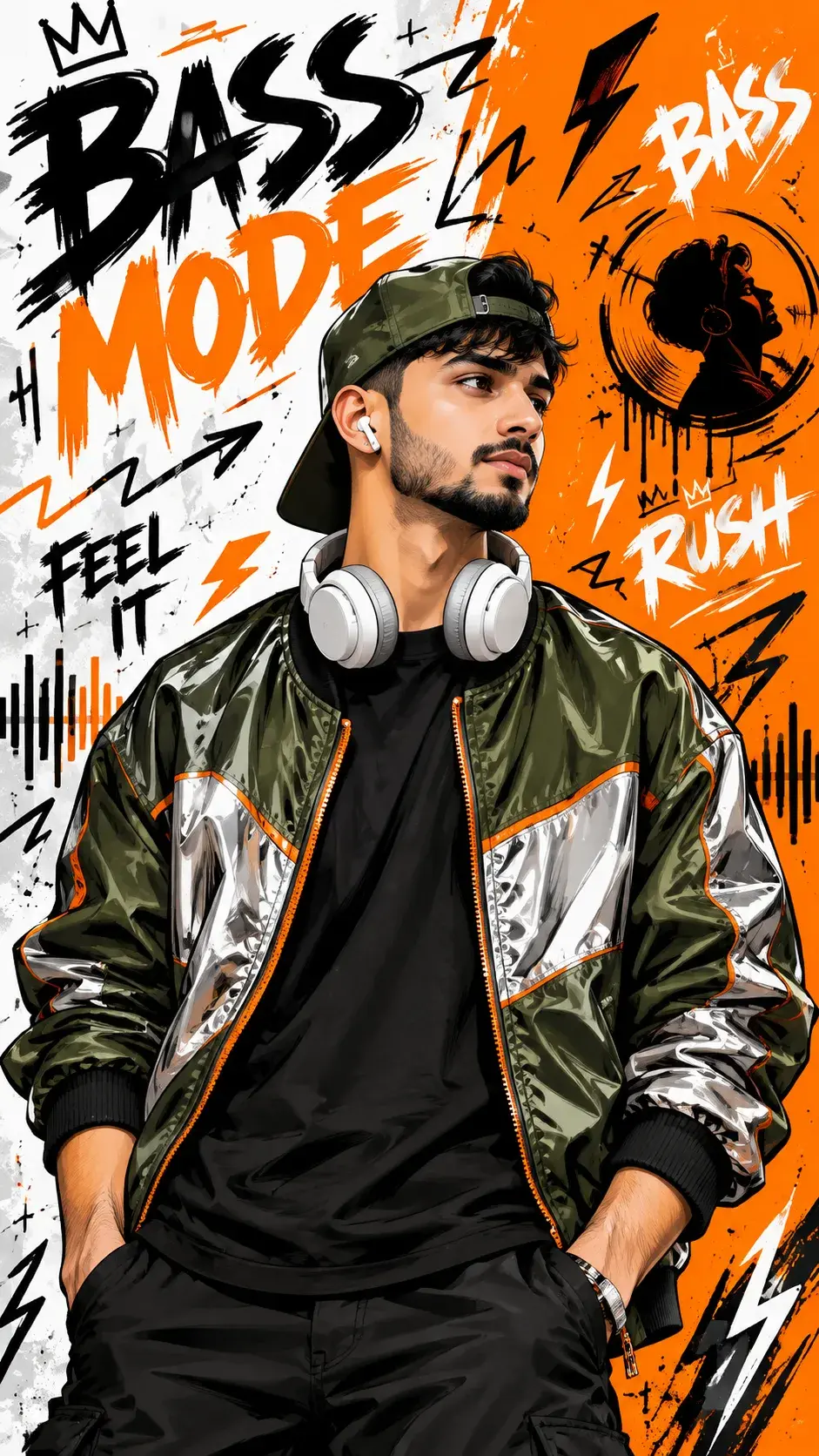 Ultra-Detailed Bass Mode Comic