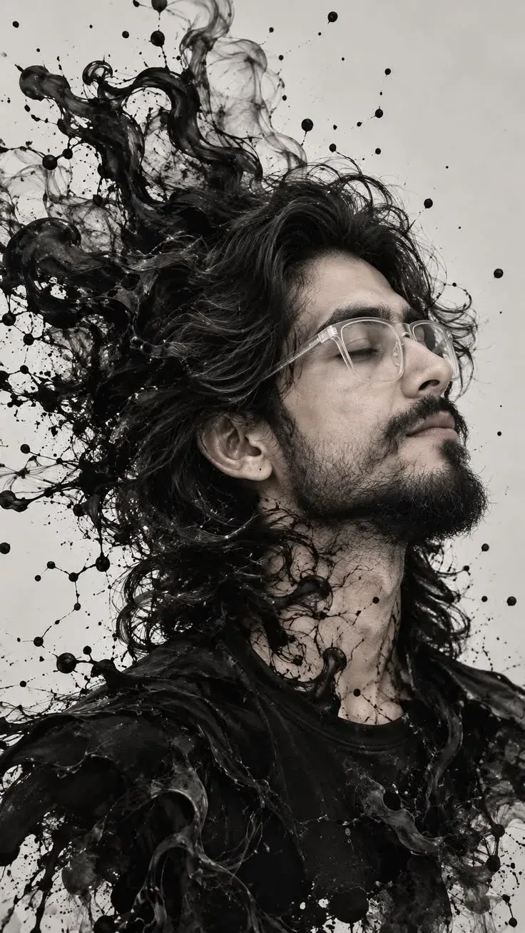📸 Ultra-Realistic 4K Monochrome Abstract Portrait Prompt