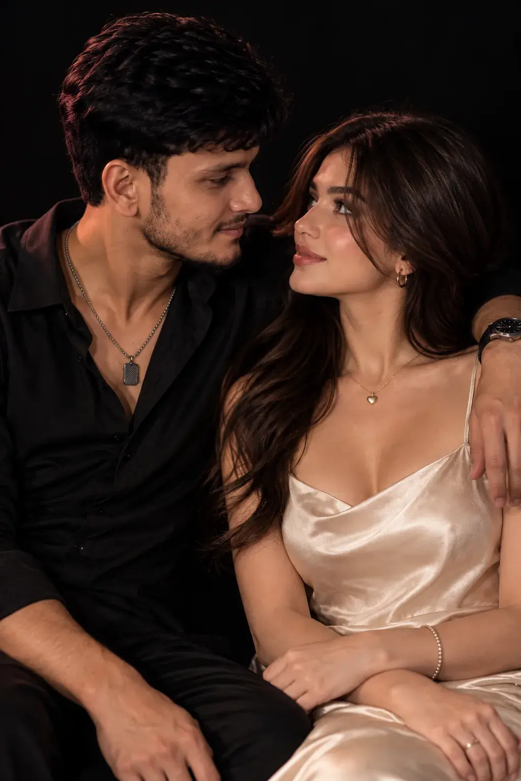 Ultra-Realistic Cinematic Couple Portrait Prompt