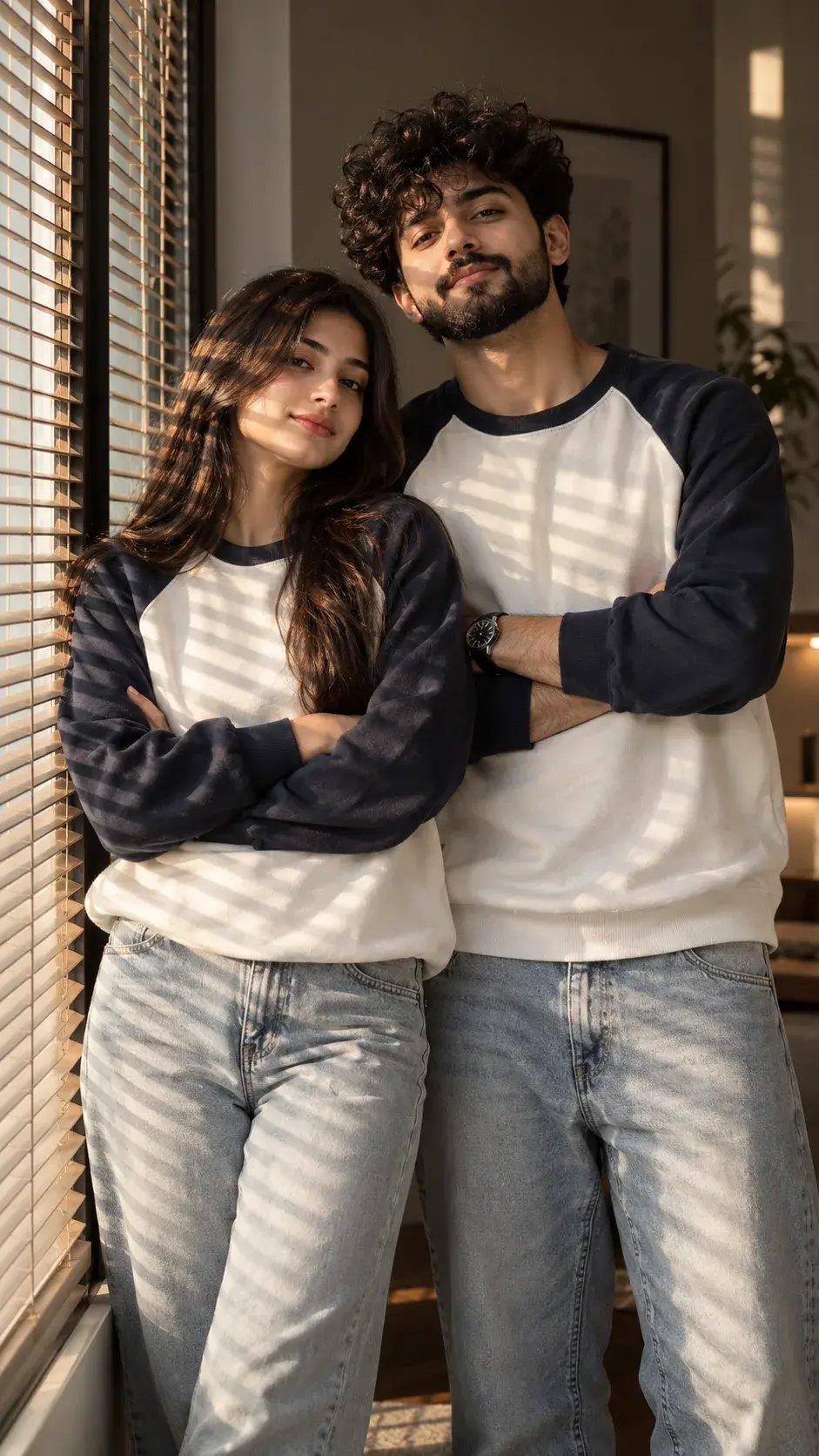 Ultra Realistic Cinematic Portrait Of A Romantic Couple