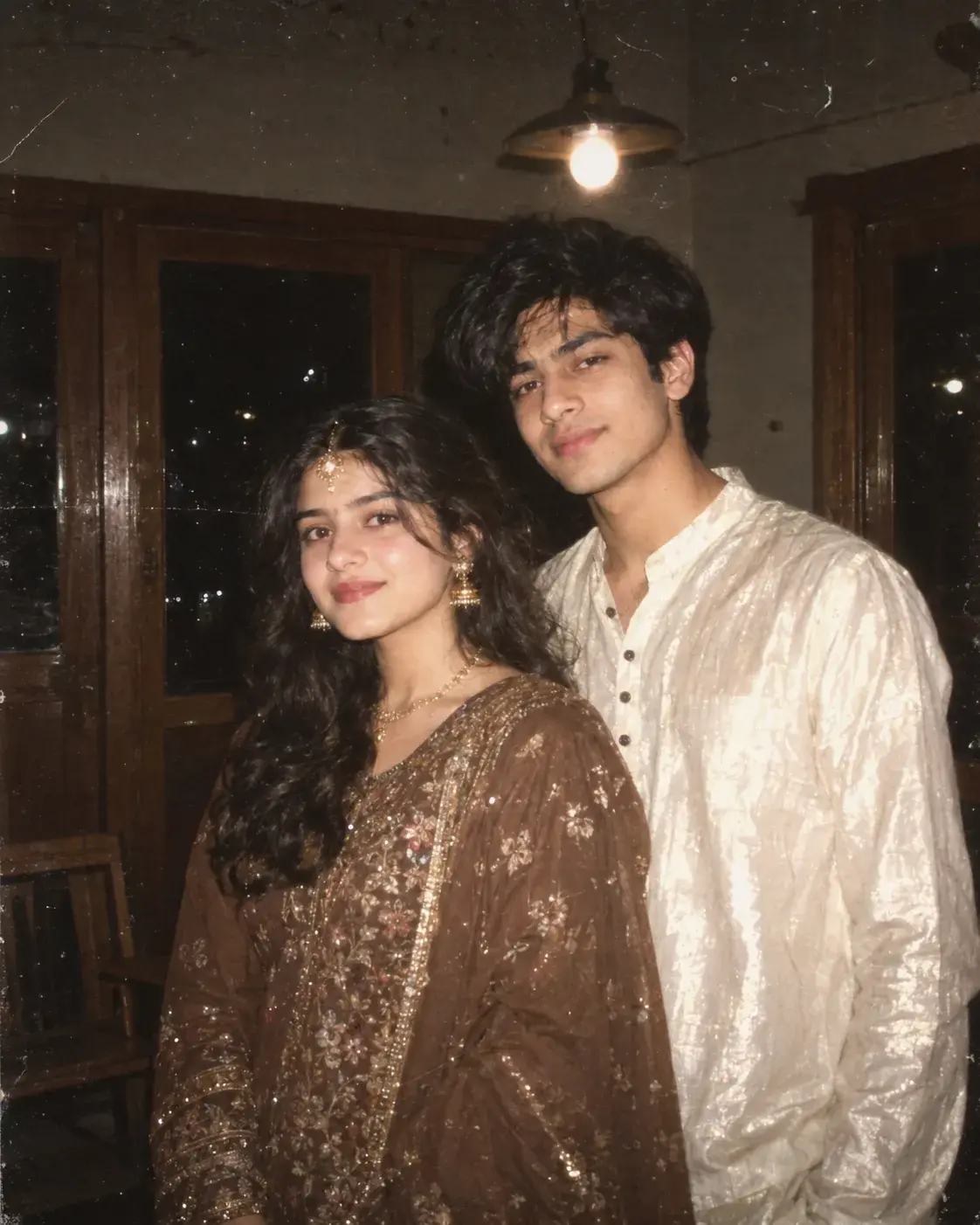 Ultra Realistic Cinematic Portrait Of A Young Couple