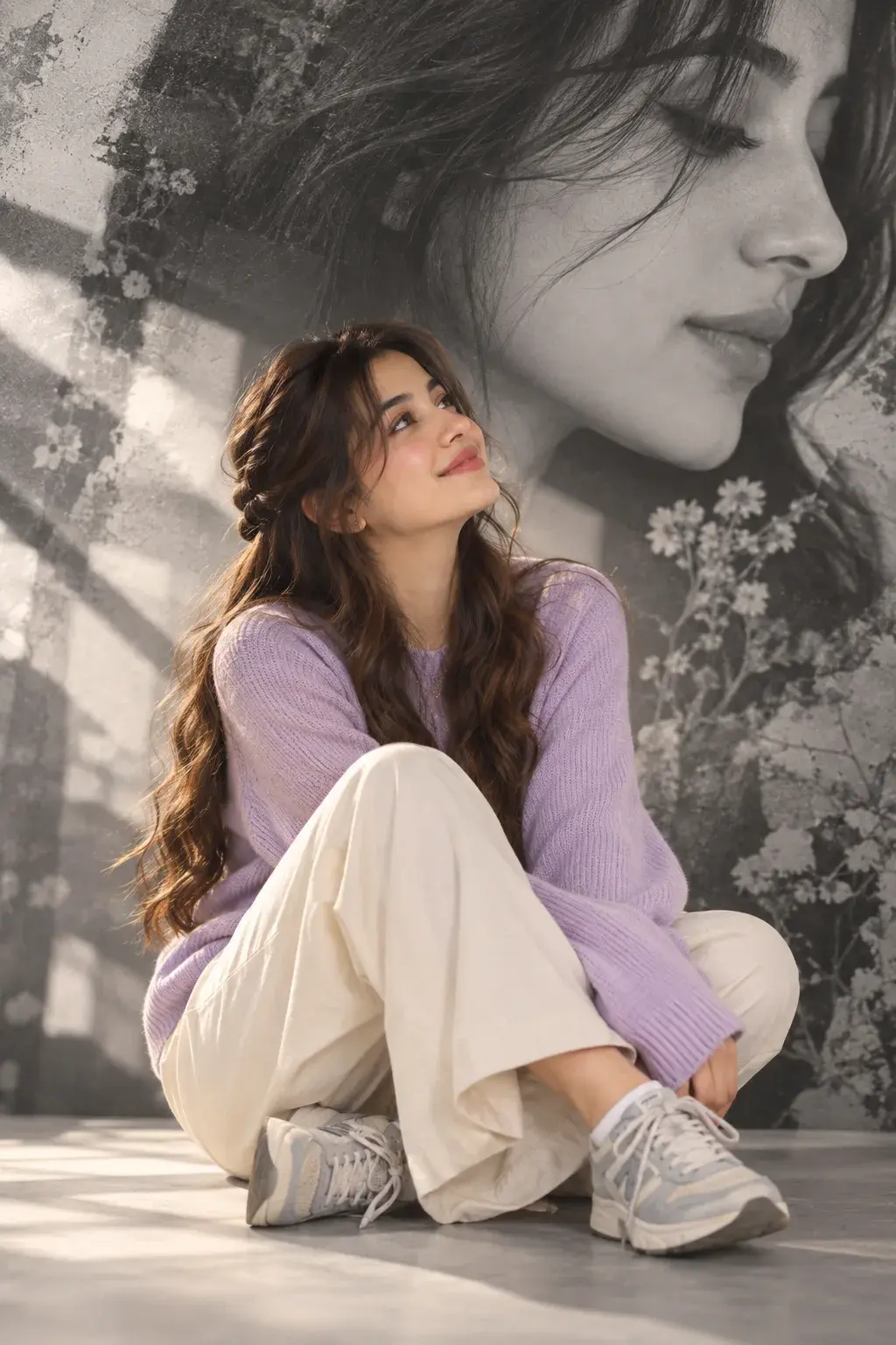 Ultra Realistic Cinematic Portrait Of A Young Cute Girl