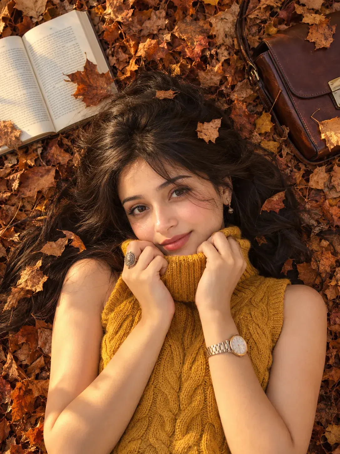 Ultra Realistic Cinematic Portrait Of A Young Girl