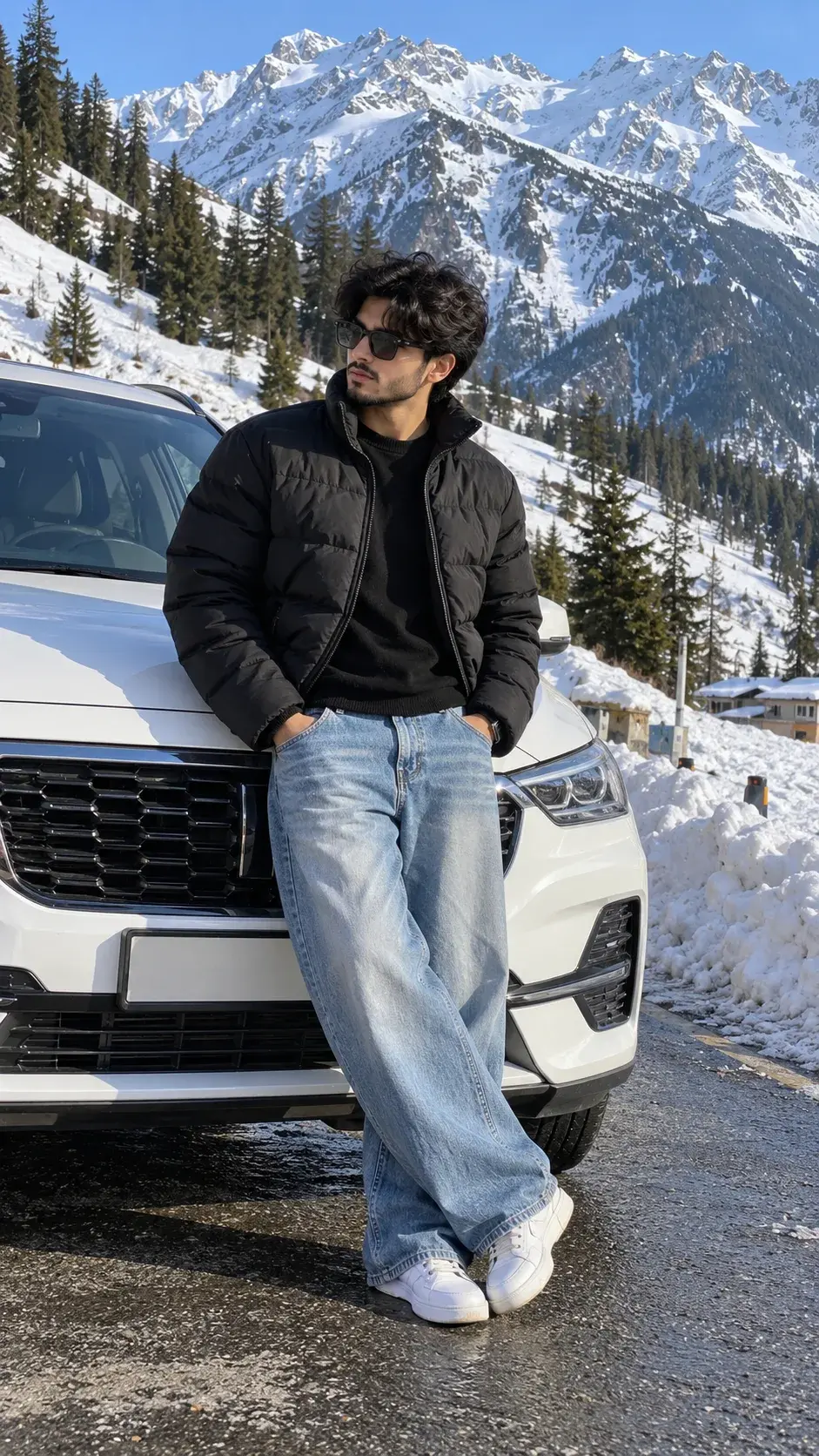 Ultra Realistic Cinematic Portrait Of A Young Man (Winter Lover)