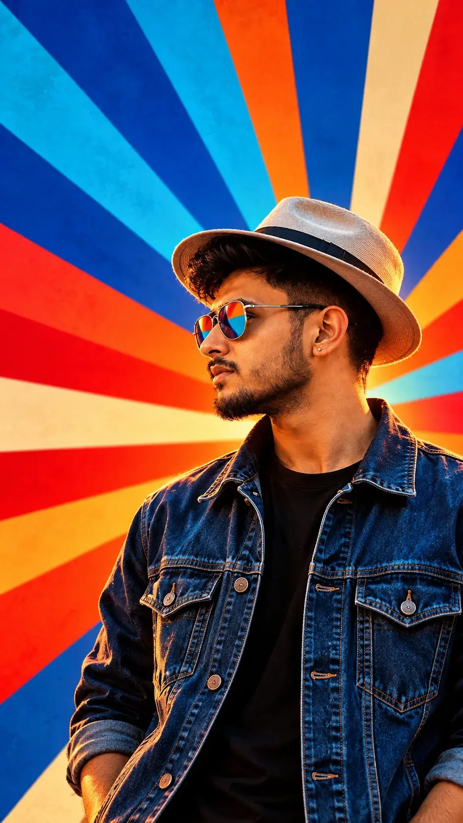 Ultra-Realistic Cinematic Retro Pop-Art Portrait Prompt