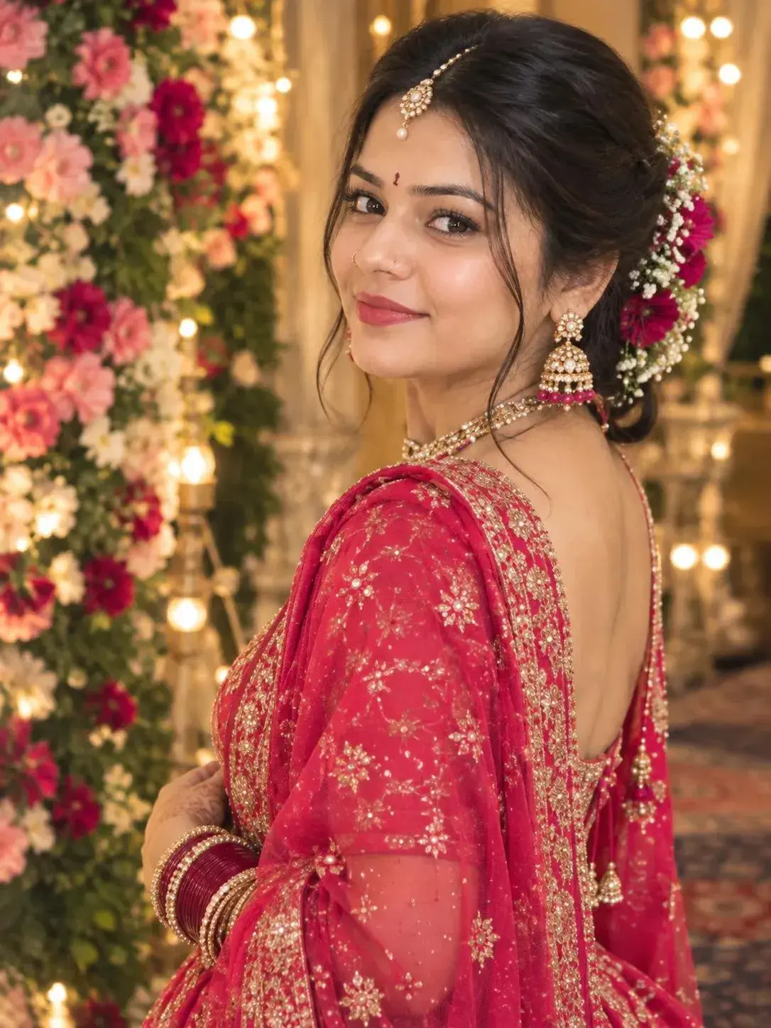 Ultra-Realistic Indian Bridal Portrait — 8K Cinematic Photography