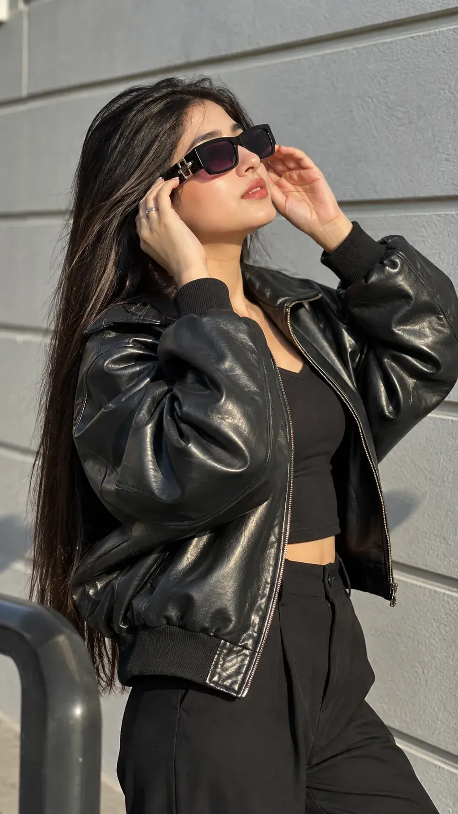Ultra Realistic Outdoor Fashion Editorial Portrait