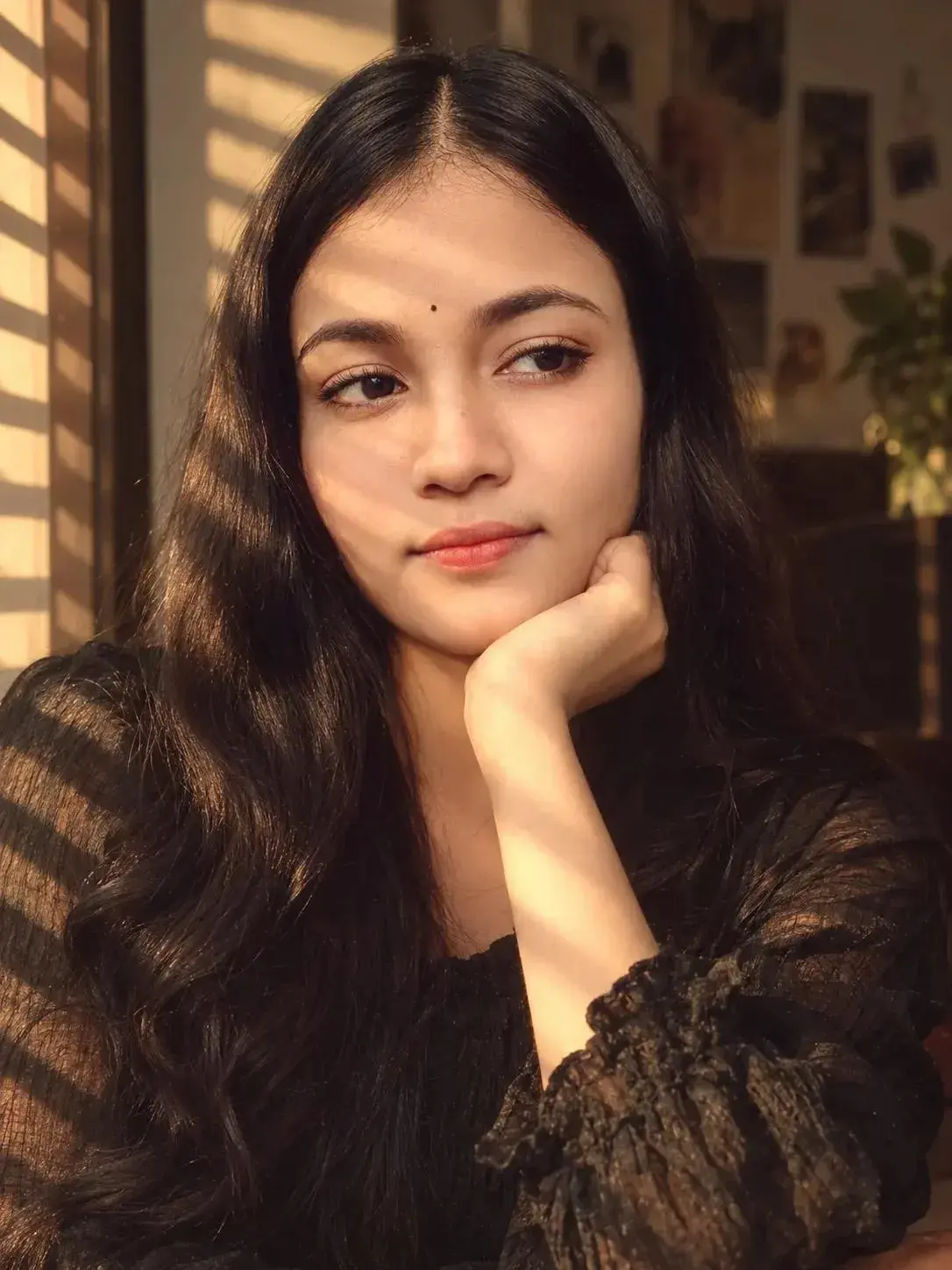 Ultra-Realistic Portrait Of A Young Woman With Long