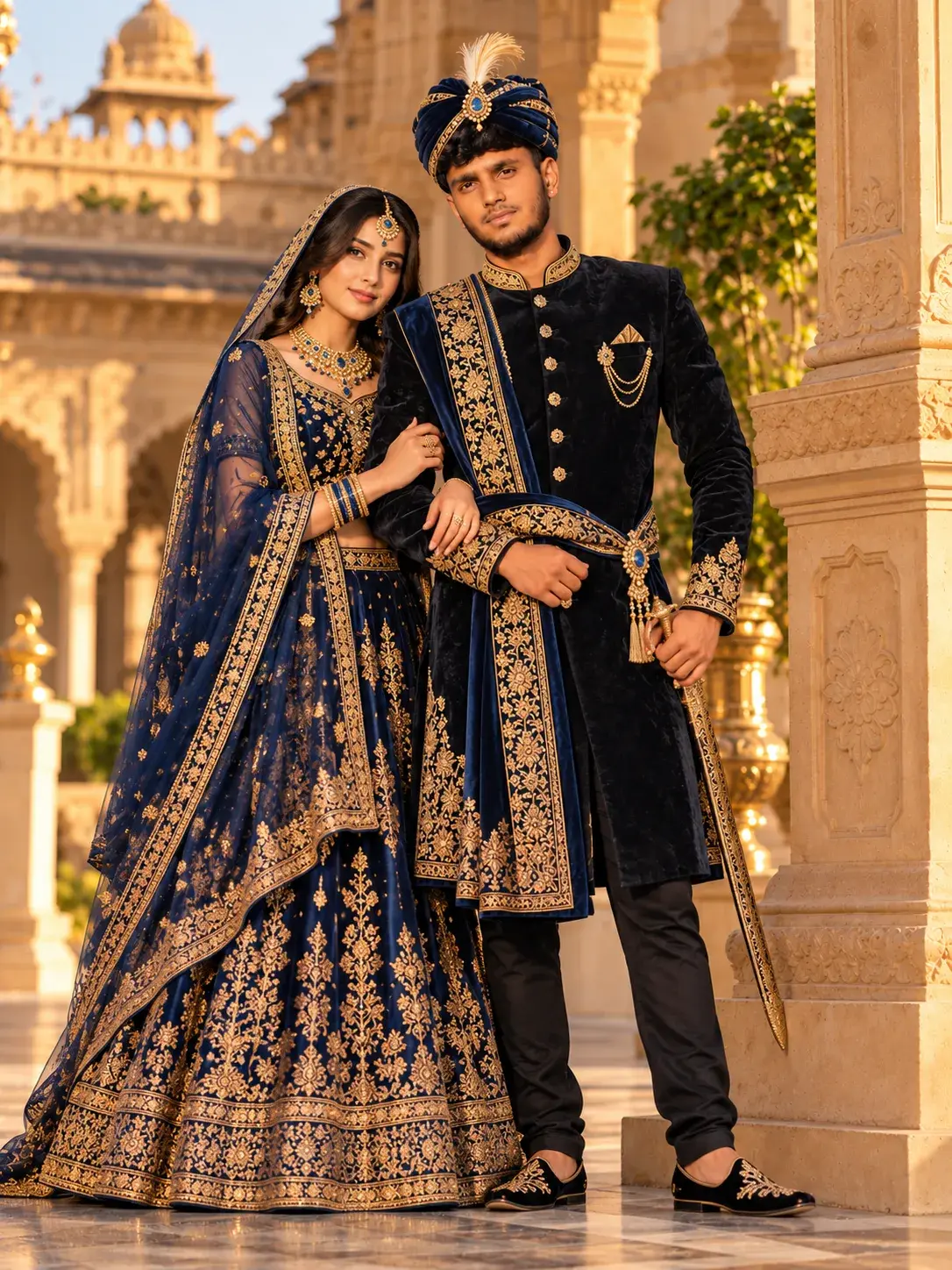 👑 Ultra-Realistic Royal Prince & Princess Prompt