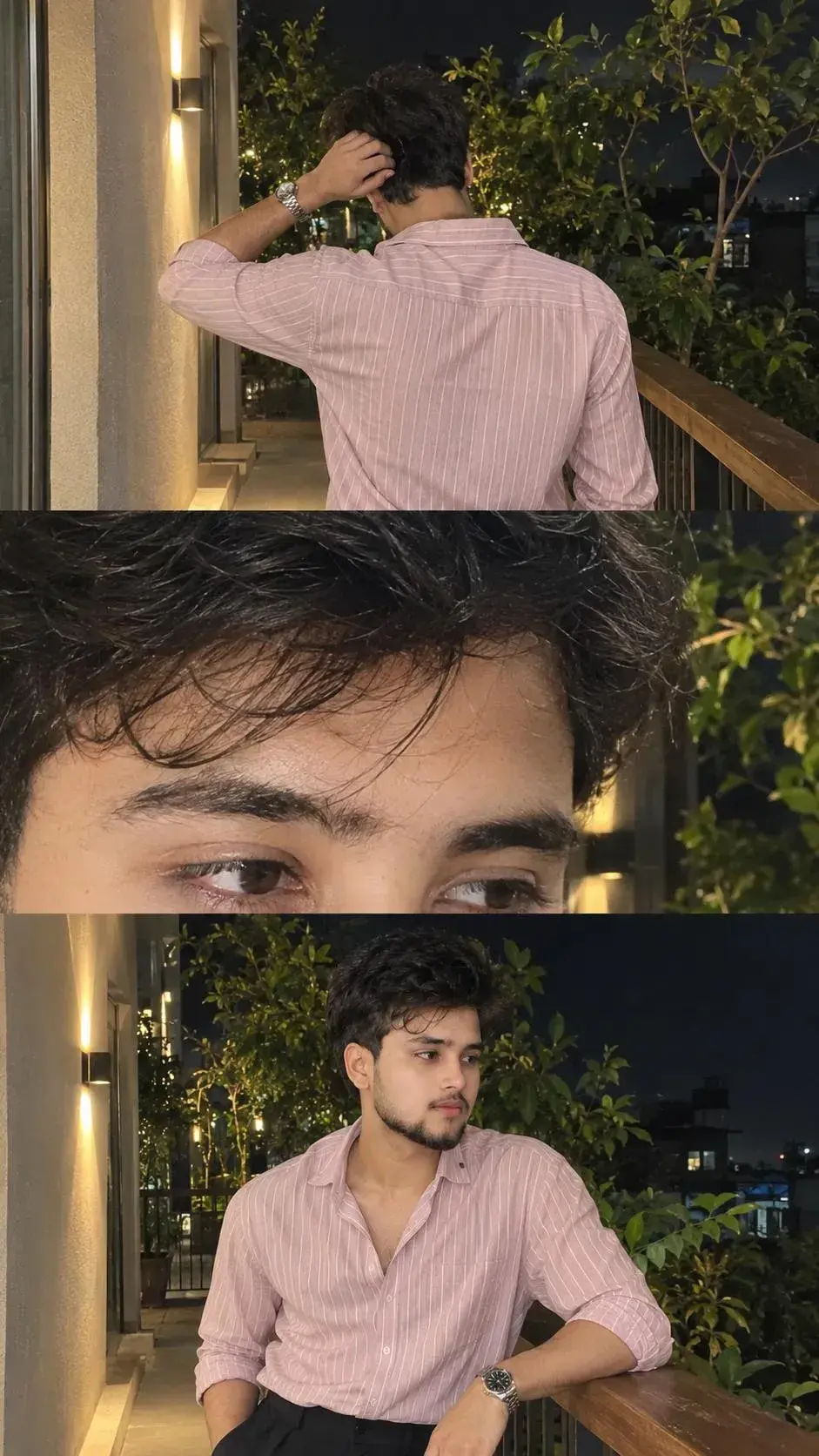 Ultra Realistic Three Pose Cenematic Portrait