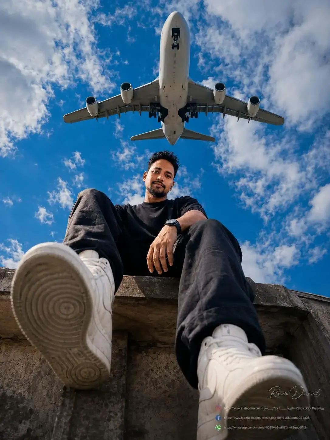 Ultra Realistic Travel Boy Photography