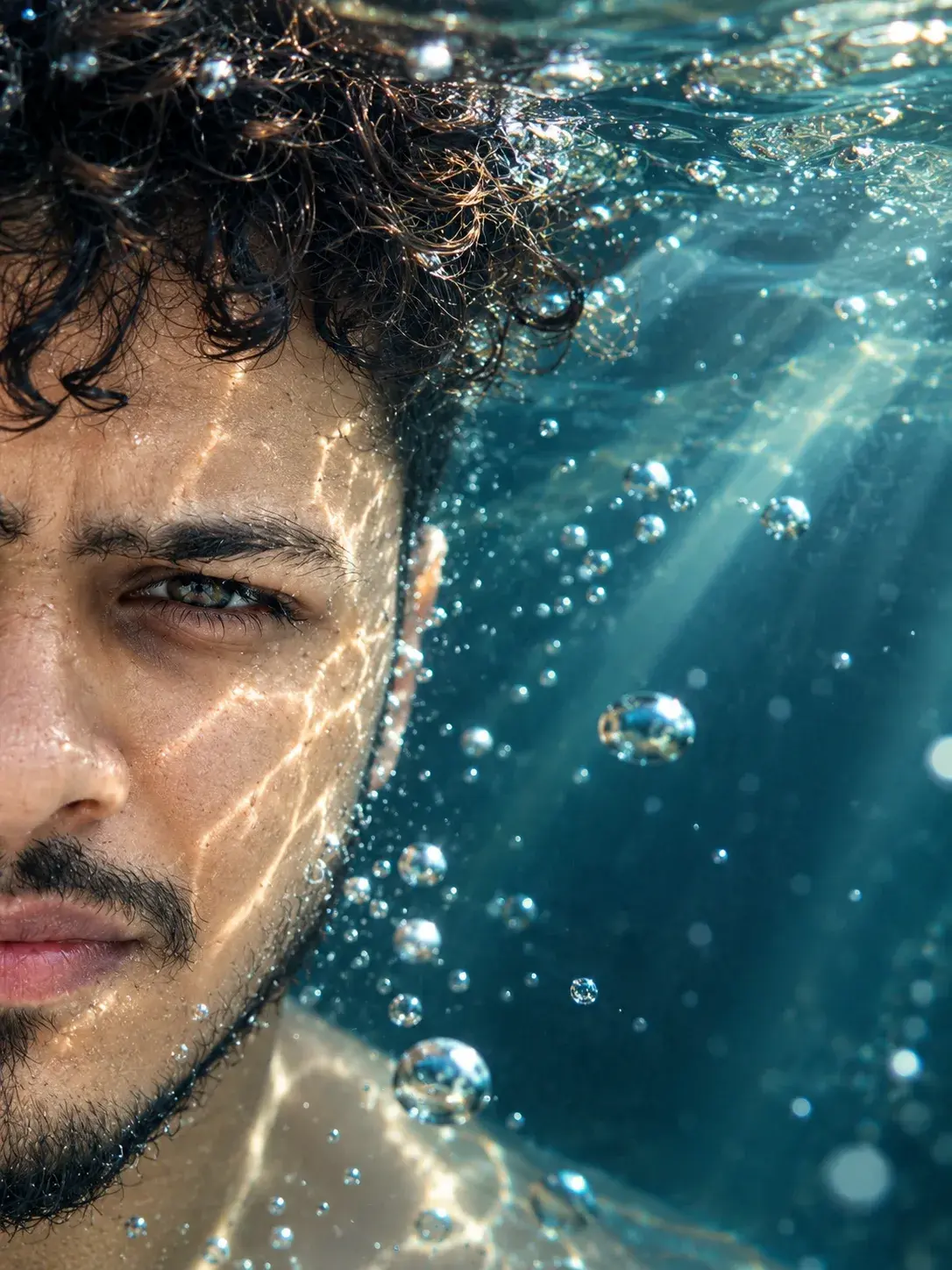 Under Water AI Photography