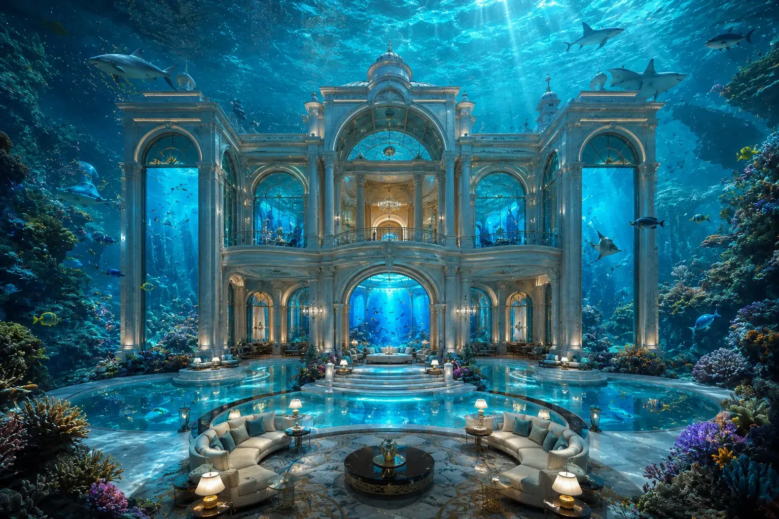 Underwater Luxury Palace