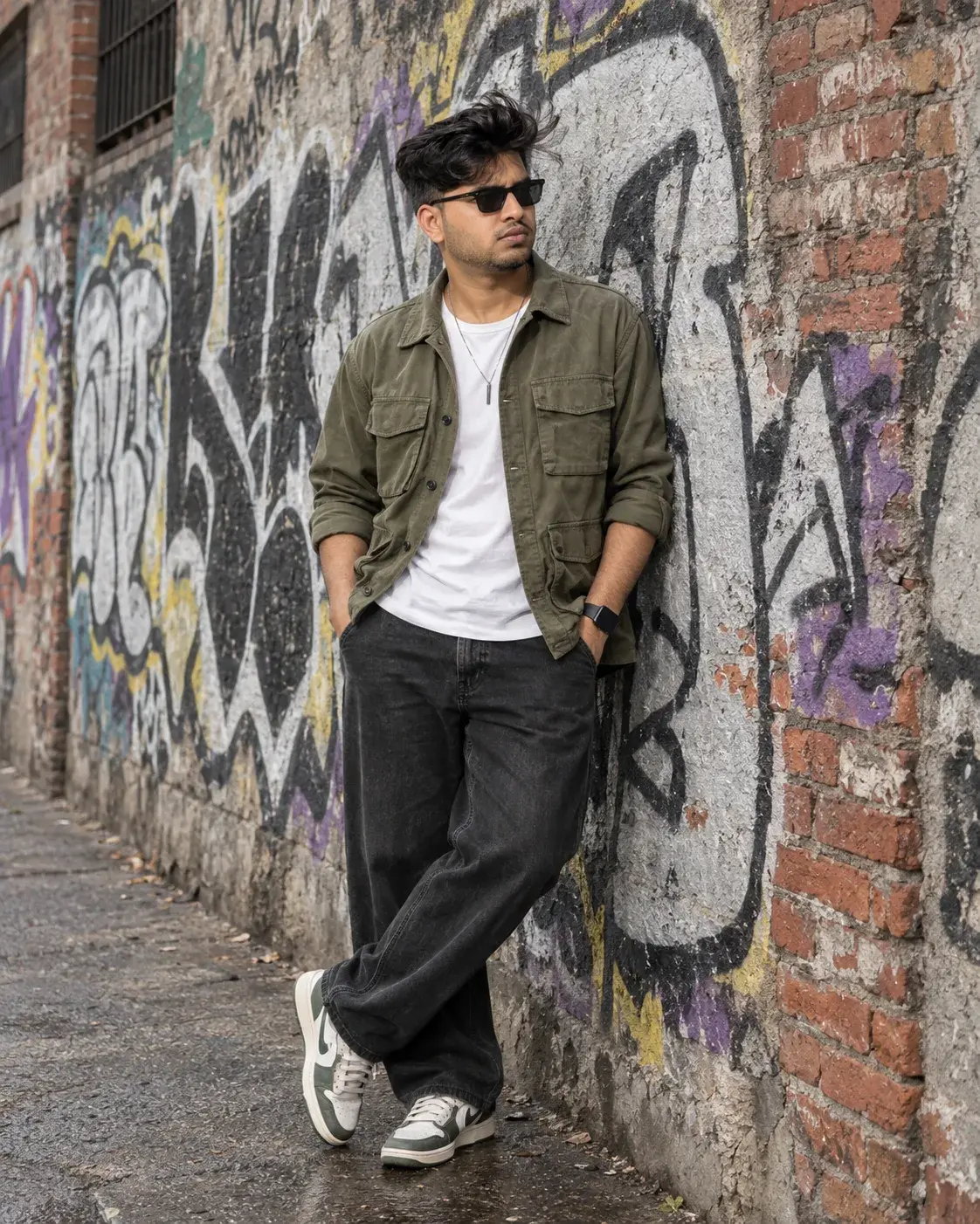 Urban Graffiti Street Style