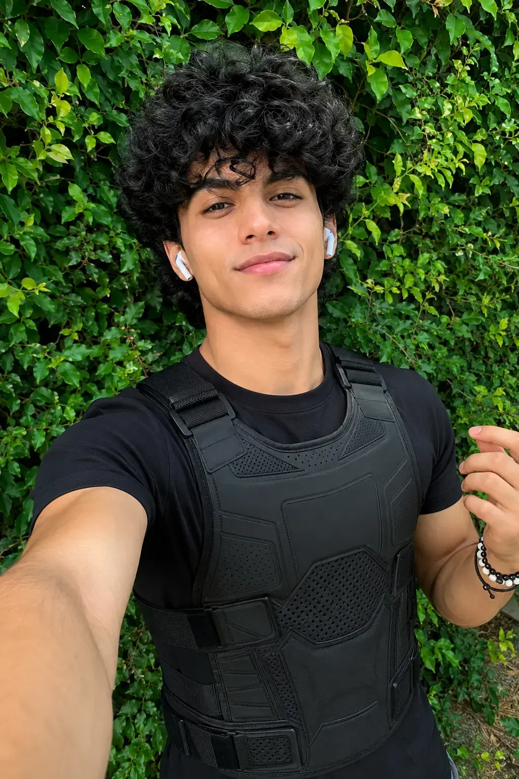 Urban Tactical Elegance — Premium Outdoor Portrait.