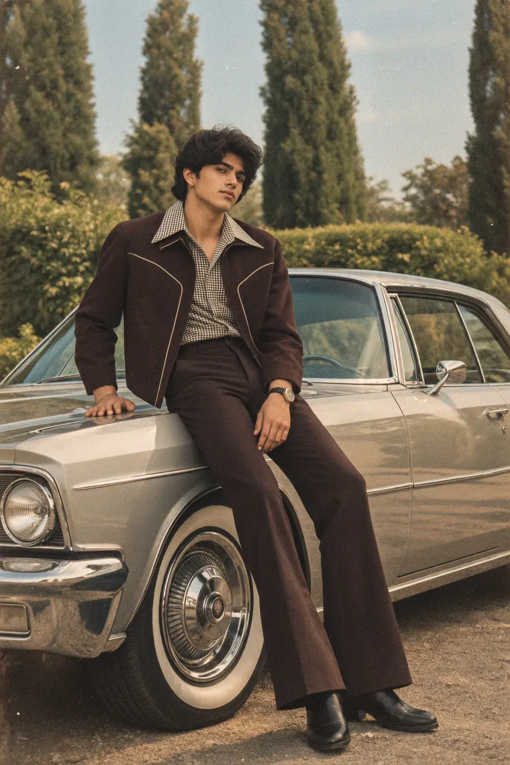 Vintage Drive: 70s Cinematic Editorial”