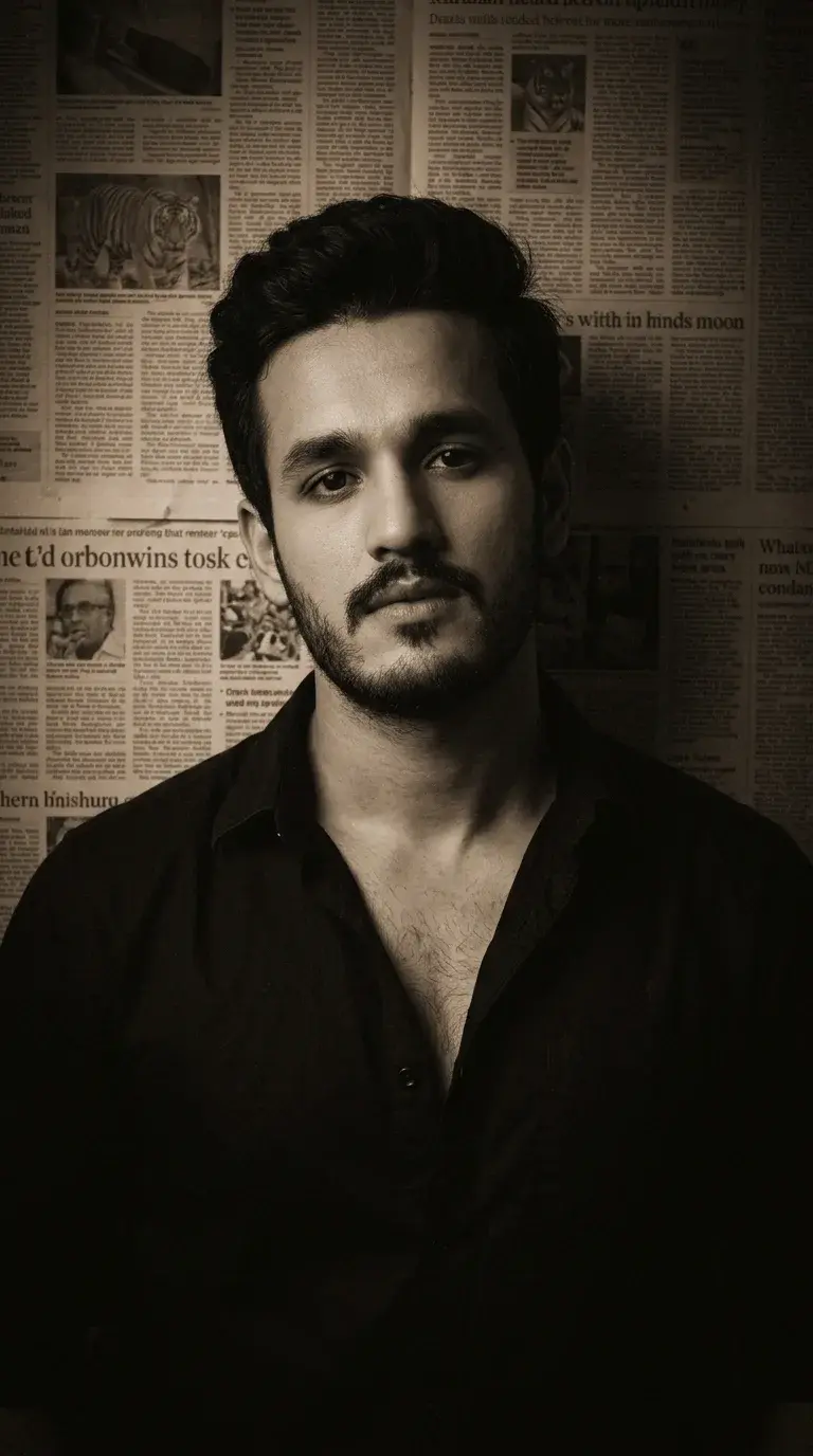 📰🤎 Vintage Newspaper Dark Academia Portrait Prompt