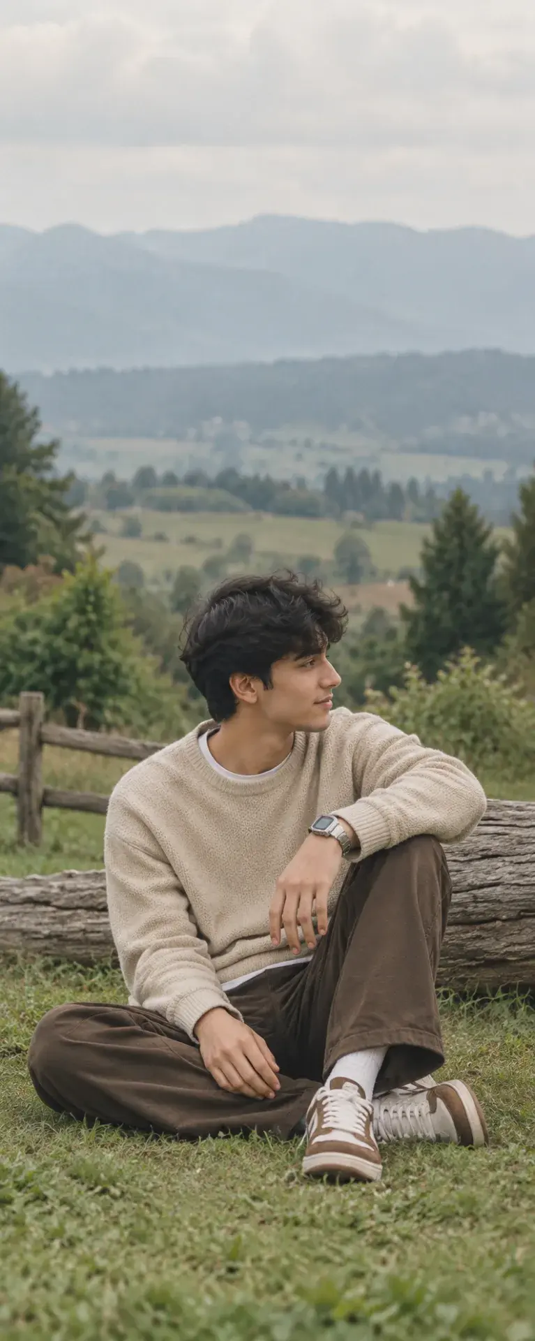 🌿📸 Vintage Outdoor Portrait Photography – Nostalgic Film & Lifestyle Look