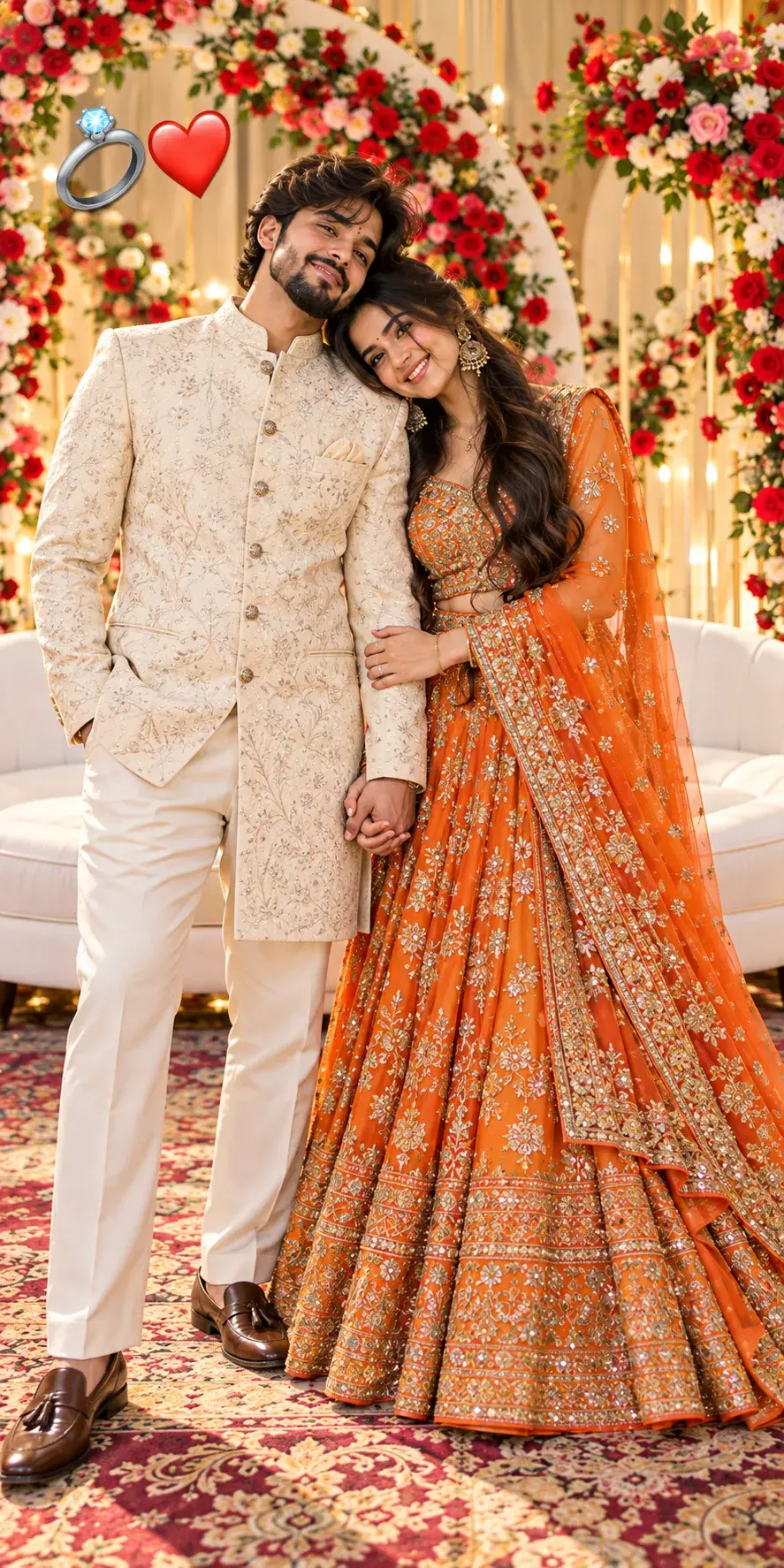 Viral AI Couple Photo Prompt ❤️💍 | Indian Wedding Photoshoot 2026