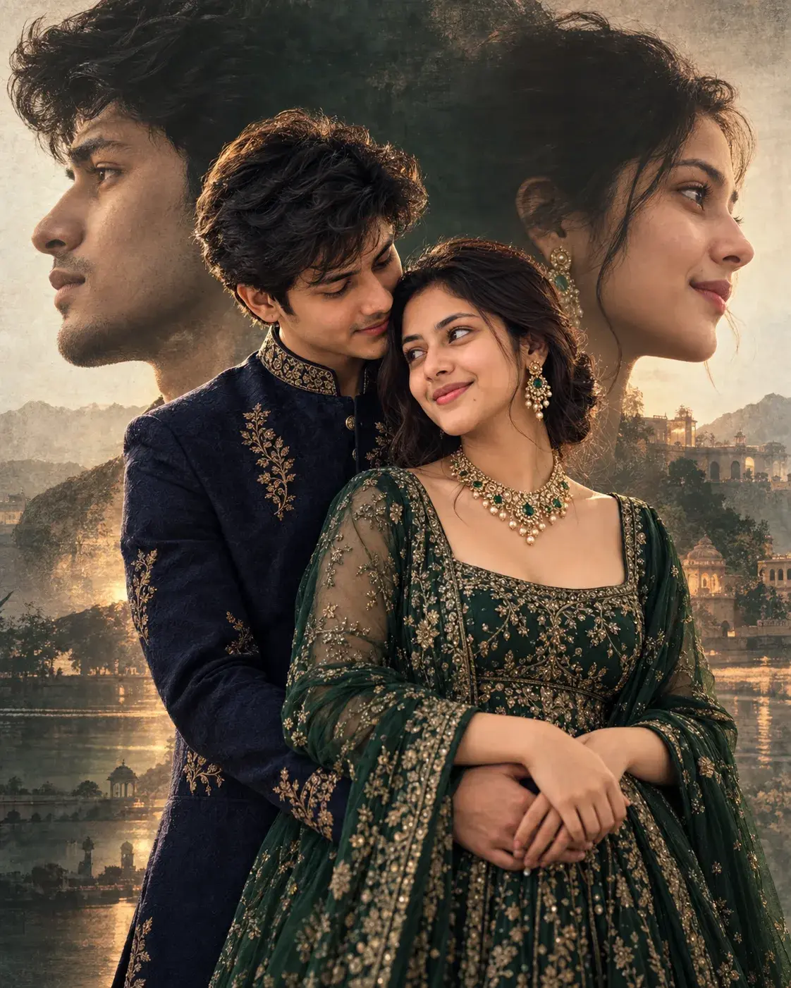 Wedding Couple Romantic Poster Design
