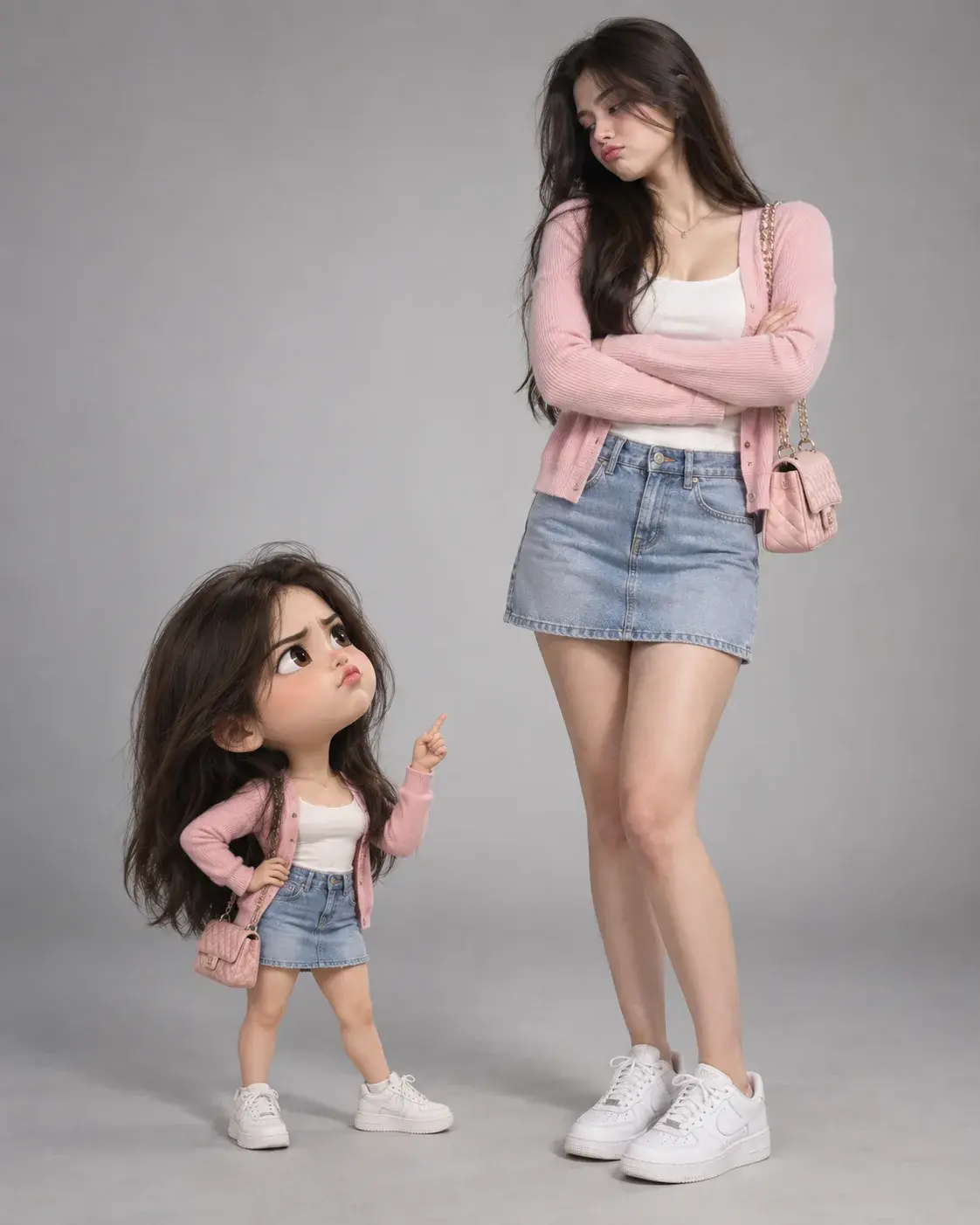 When Your Mini-Me Has An Attitude 😤🎀