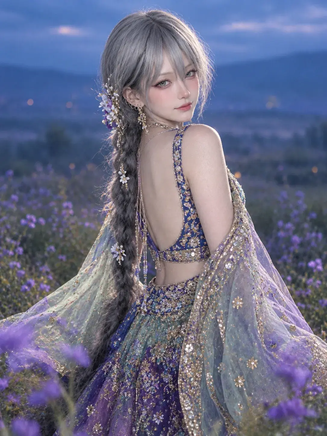 ✨ “Whispers Of Twilight” 🌌💜