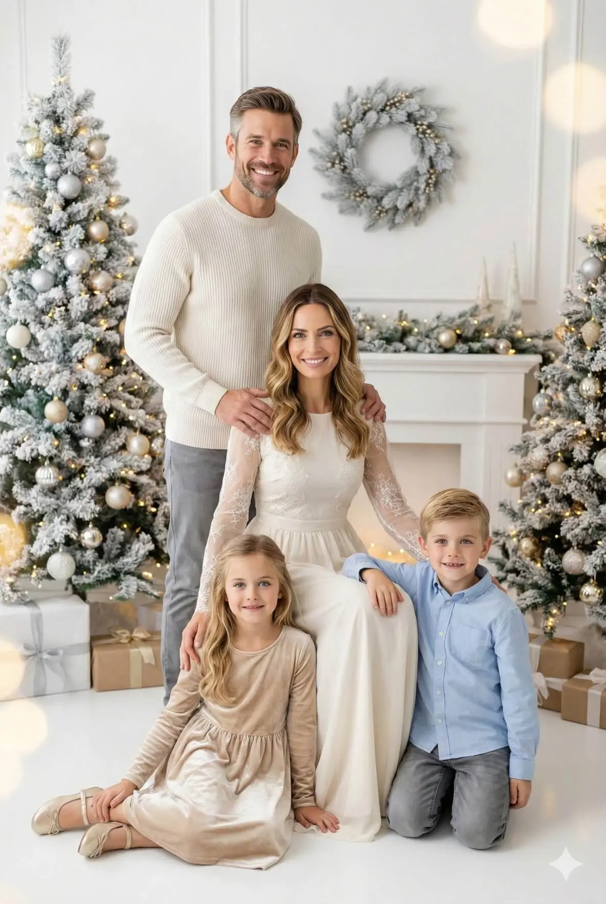 Winter Whites & Holiday Lights
